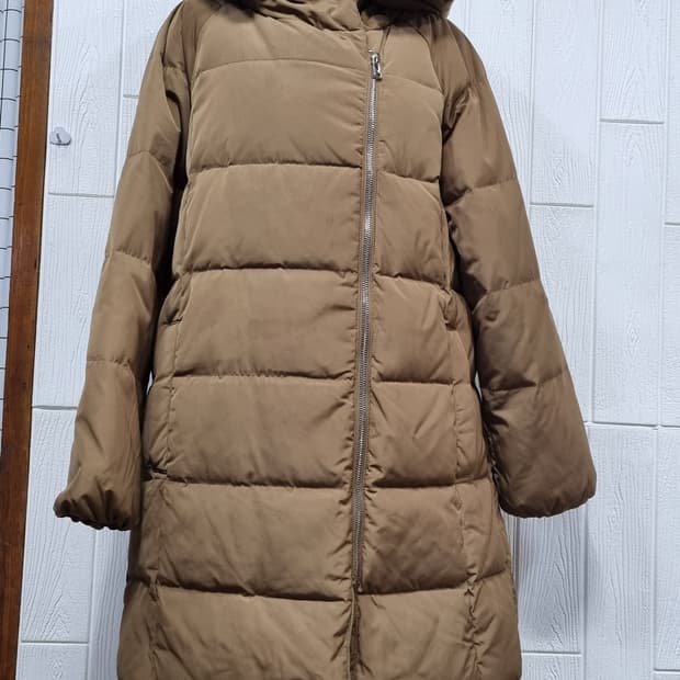 MIXXO 믹쏘 여성 롱 패딩 L 카멜