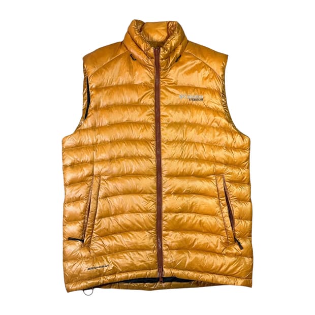 콜롬비아 티타늄 베스트 경량 패딩