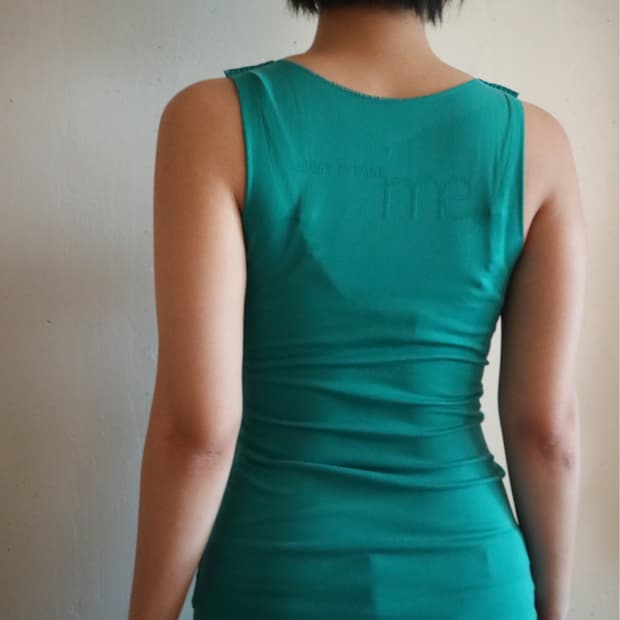 Issey Miyake sleeveless