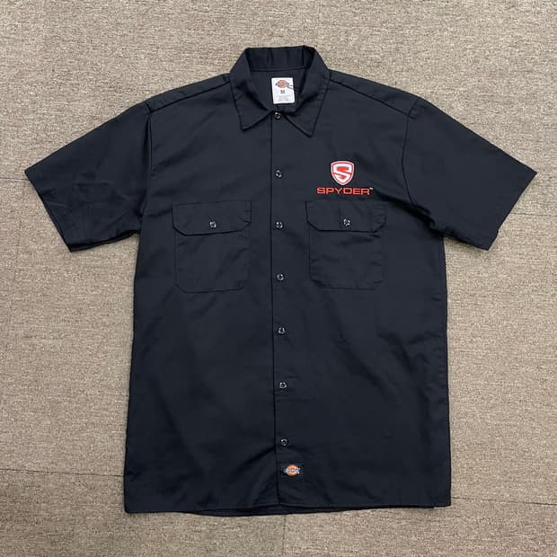 (M) Dickies 디키즈 반팔 셔츠 자수