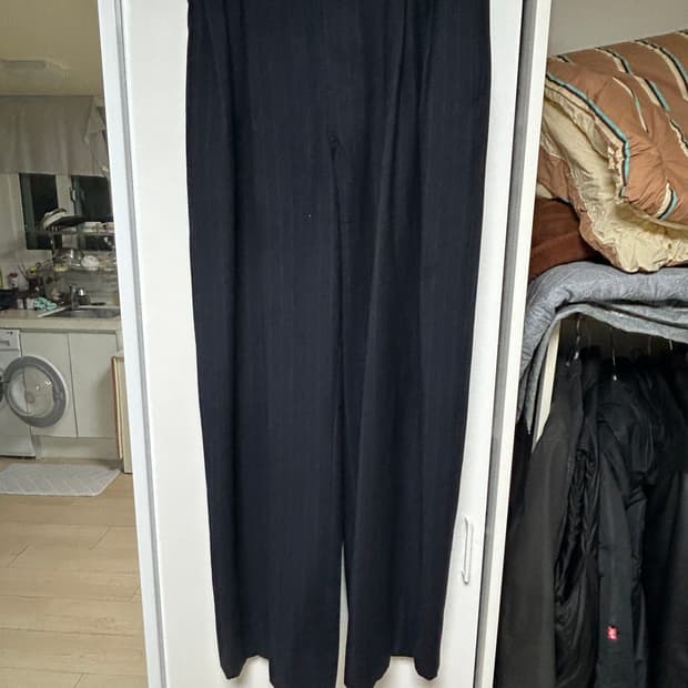 토니웩 버진 울 스트라이프 슬랙스 네이비 M