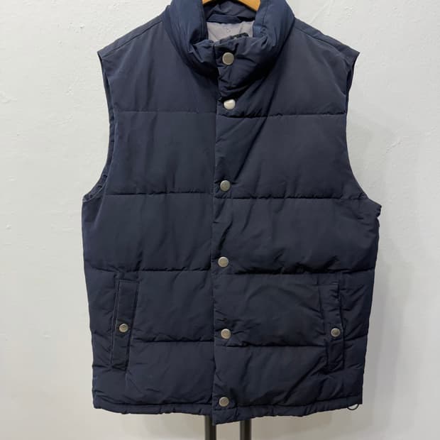 정품) 시리즈 남성 패딩조끼 100