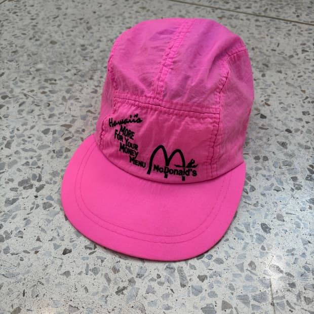 90s Mcdonald’s Hawaii 5panel Nylon Cap