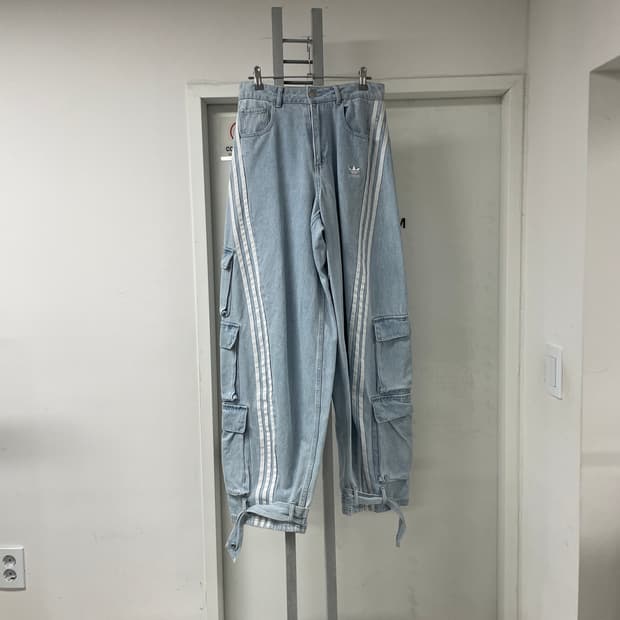 아디다스 아디레니움 데님 카고 팬츠 27(W)