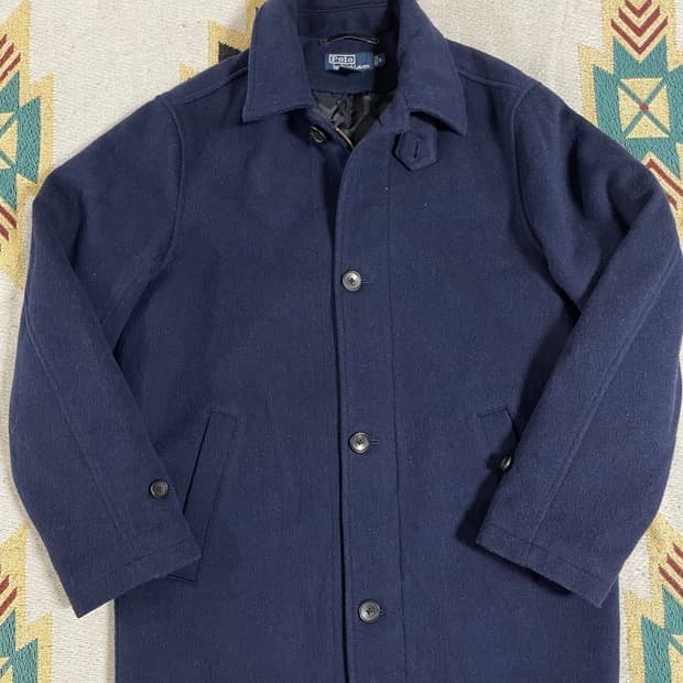 폴로 랄프로렌 네이비 카코트