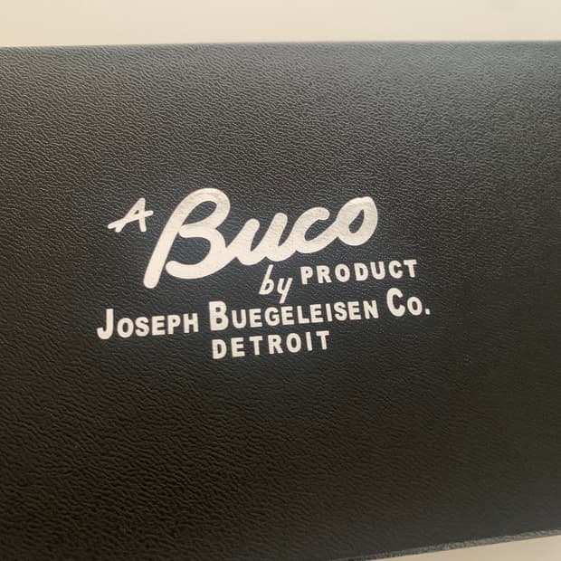 부코 트럭커 장지갑 새제품