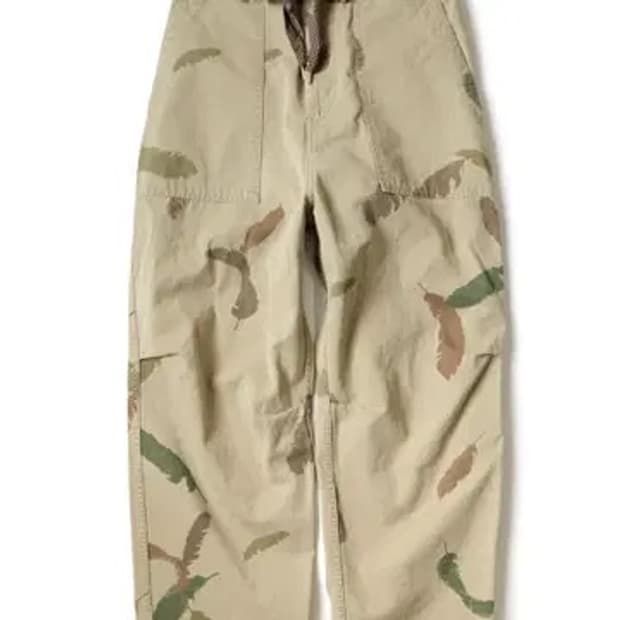 캐피탈 카모 페더 프린트 팬츠 1size (29~30)