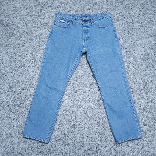 CK켈빈클라인) 허리34-36 남자 연청바지 / 왕눈이샵