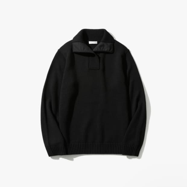 Automatic for the people 숄넥카라니트 블랙