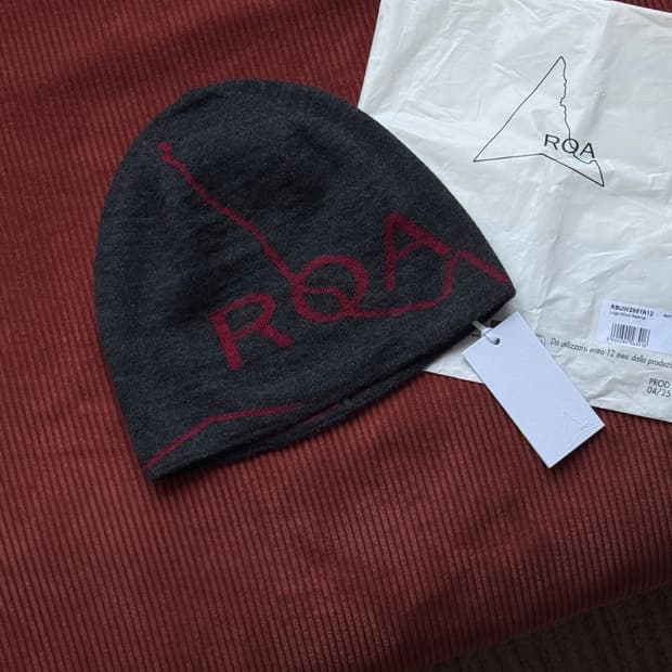 [새상품]ROA 로고 울 비니