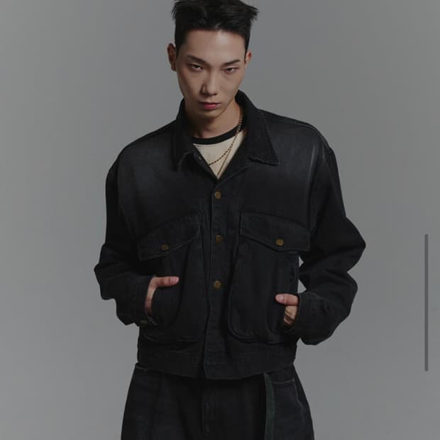 뉴치프시크 데님 셋업(새상품 비닐째 보관중)