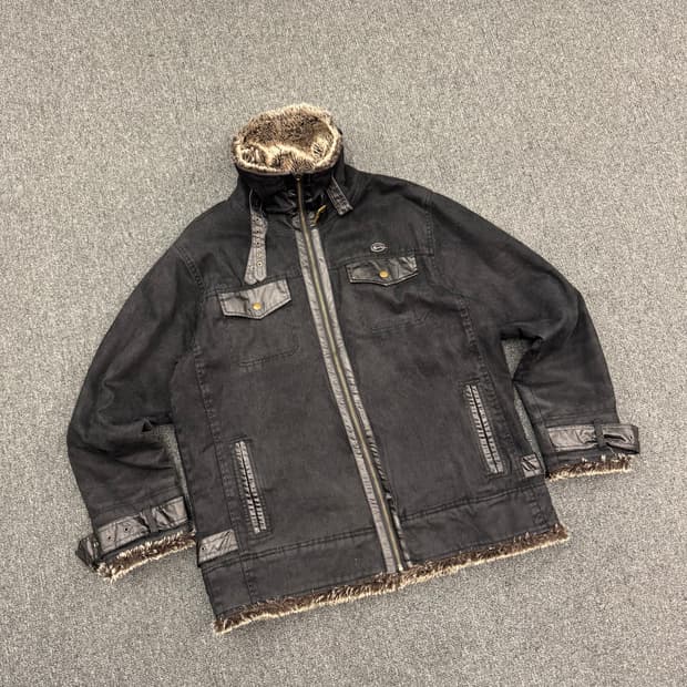 XL)IMPALA 빈티지 Y2K 무스탕(버클X)