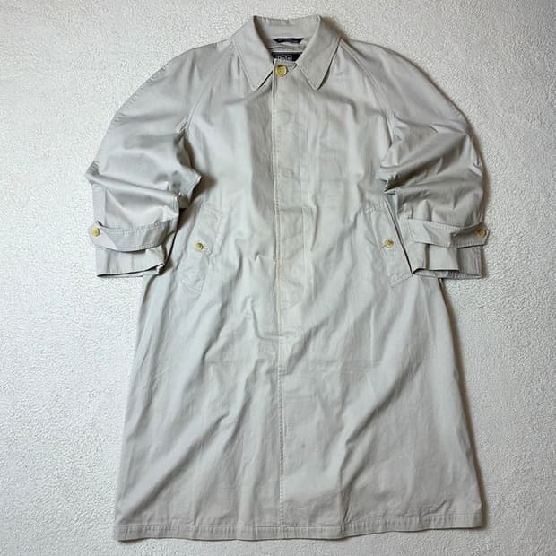 폴로 랄프로렌 00's 재팬 오버 싱글 트렌치 코트 PN7535