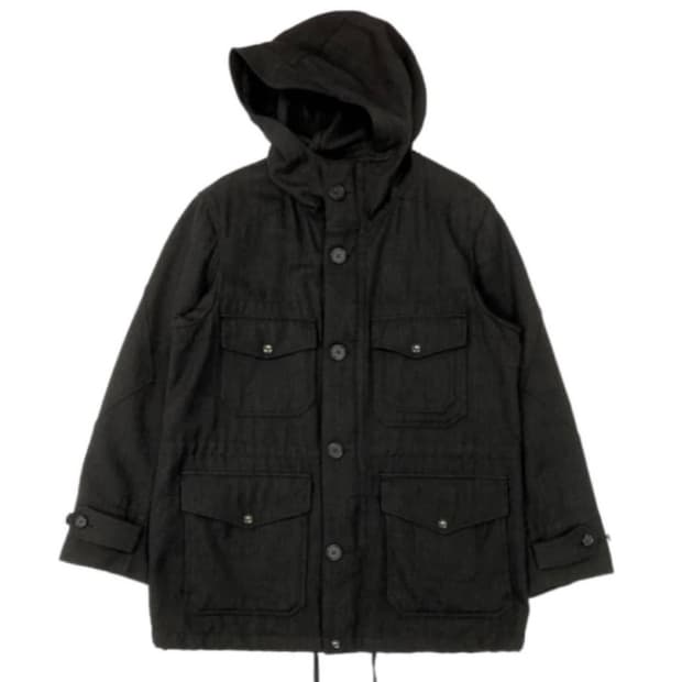 [엔지니어드가먼츠/네펜데스] 후디드 울 자켓 / onesize