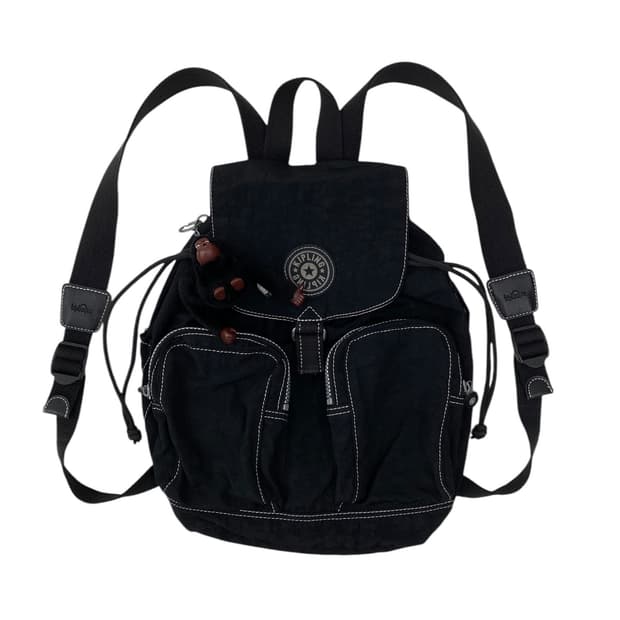키플링 y2k 블랙 보부상 백팩