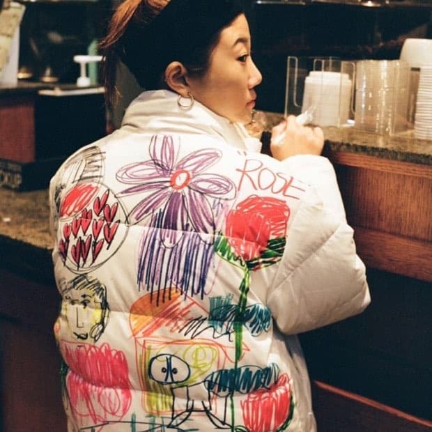 더뮤지엄비지터X마뗑킴 패딩 M 2019fw