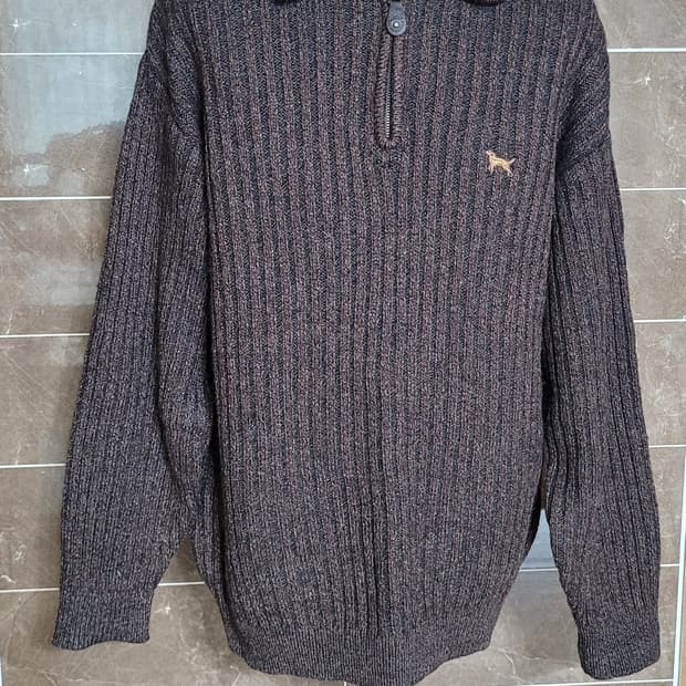 KEN COLLECTION 남성 하프집업 니트 105(모48)