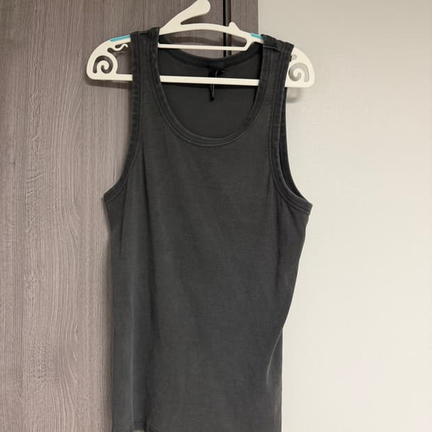 엔타이어스튜디오 슬리브리스 L 워시드블랙