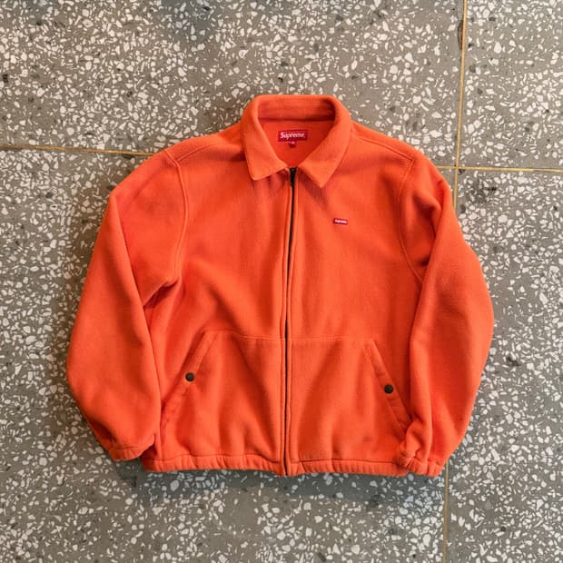 슈프림 폴라텍 해링턴 자켓 17fw