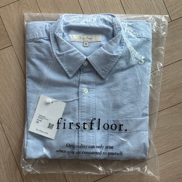 퍼스트플로어 옥스포드 셔츠 (스카이블루 50사이즈)