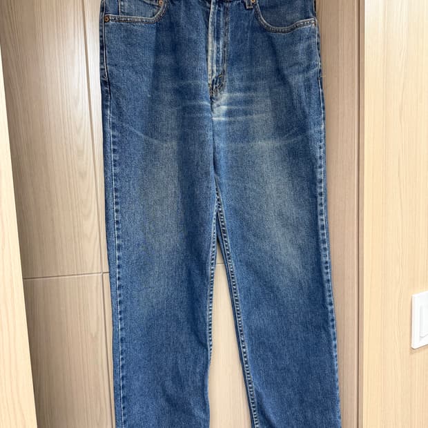 리바이스 550 중청 데님