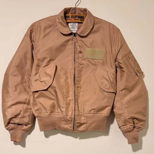 [민트급] 미군 오리지널 cwu-36p 사막 데저트 탄 M 항공자켓
