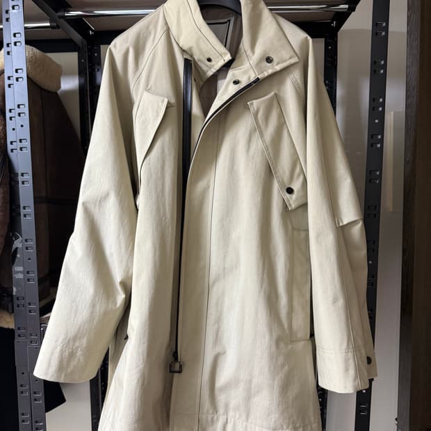 우영미 21fw 코듀라 야상