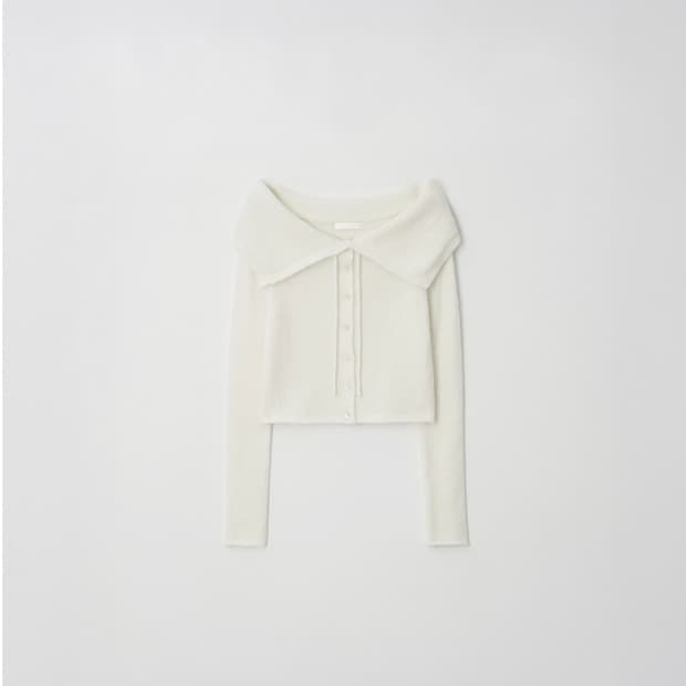 Muse collar cardigan