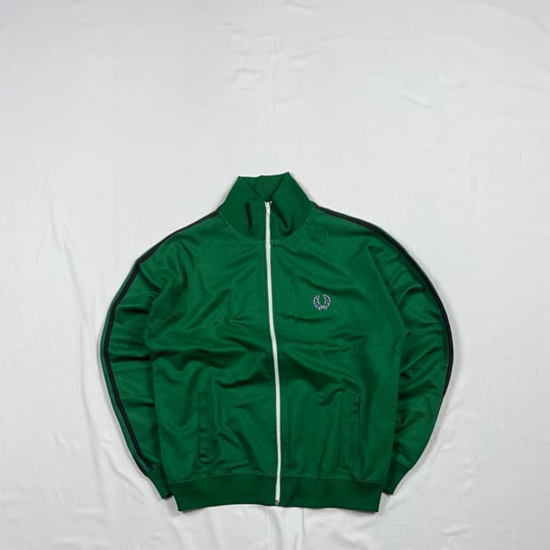 80‘s-90’s 프레드페리 fred perry 로고 집업 저지