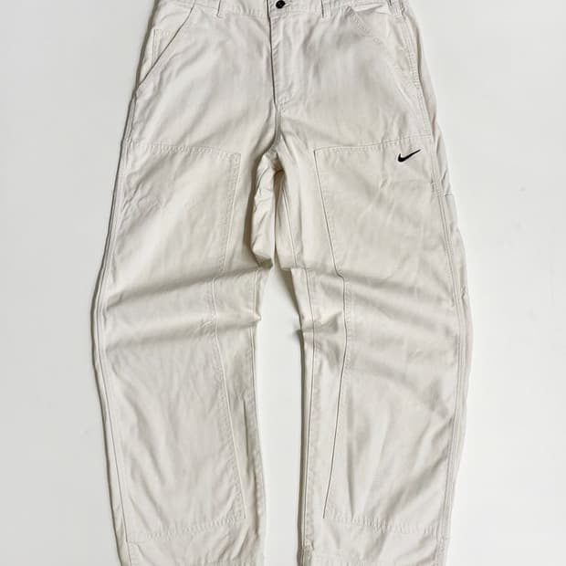 나이키 23ss 화이트 더블패널 카펜더 팬츠 PN3988