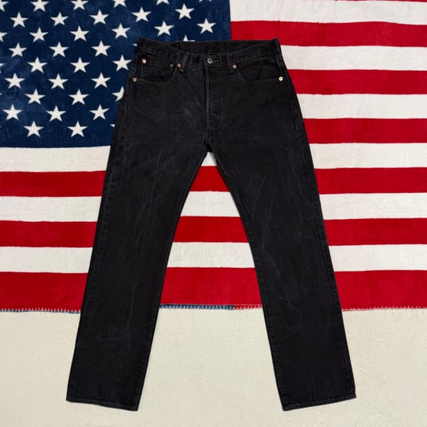 리바이스501블랙진 Levis501 blacak jeans 리바이스빈티지