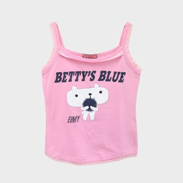 Betty's Blue Shinji Abe 키치 y2k 슬리브리스