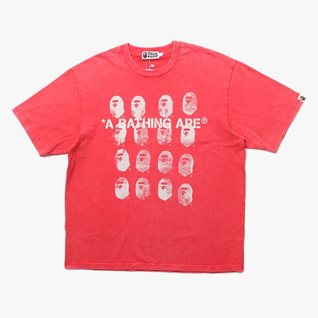  BAPE "Red T-Shirts"