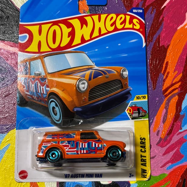 미개봉) 핫휠 어스틴 미니 벤 다이캐스트 인테리어 소품
