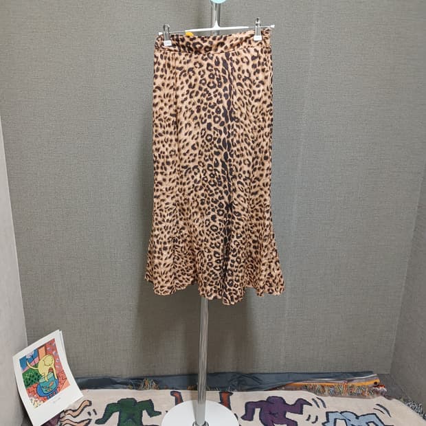 Kobe lettuce 호피 롱치마 