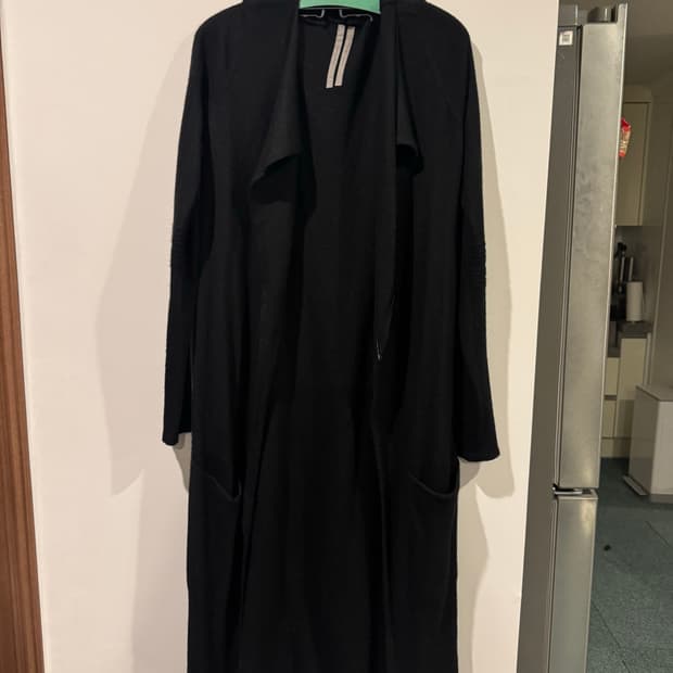 릭오웬스 캐시미어 100 롱 가디건 