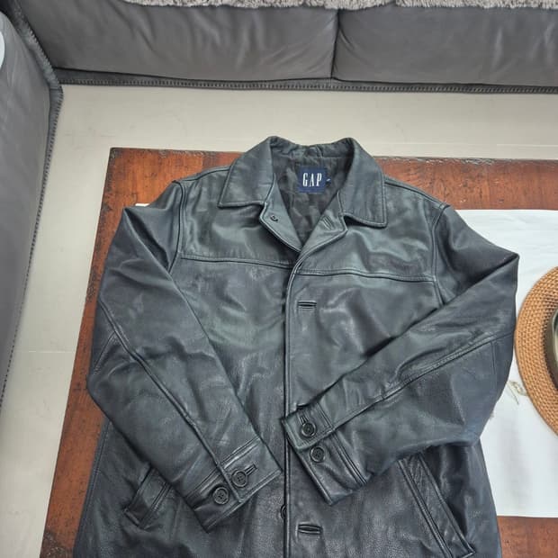 Old gap 올드갭 레더 카코트