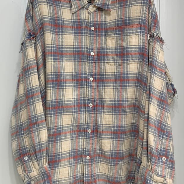 [S] R13 알써틴 체크 셔츠 아이유