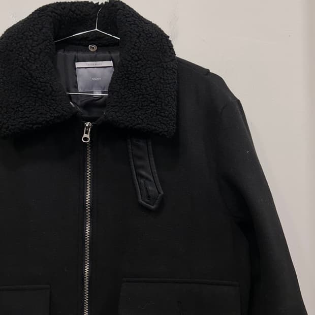 클러치 테일러메이드 양털 울 미니멀자켓