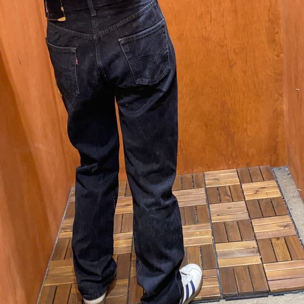 (30) Levi's 501 (리바이스 스트레이트 블랙 데님)