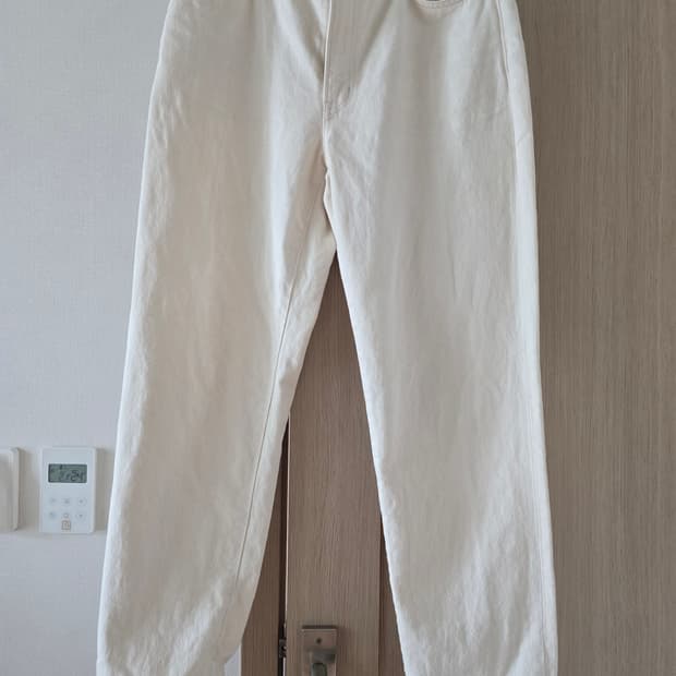 데밀 lot026 오프화이트 데님 32 사이즈