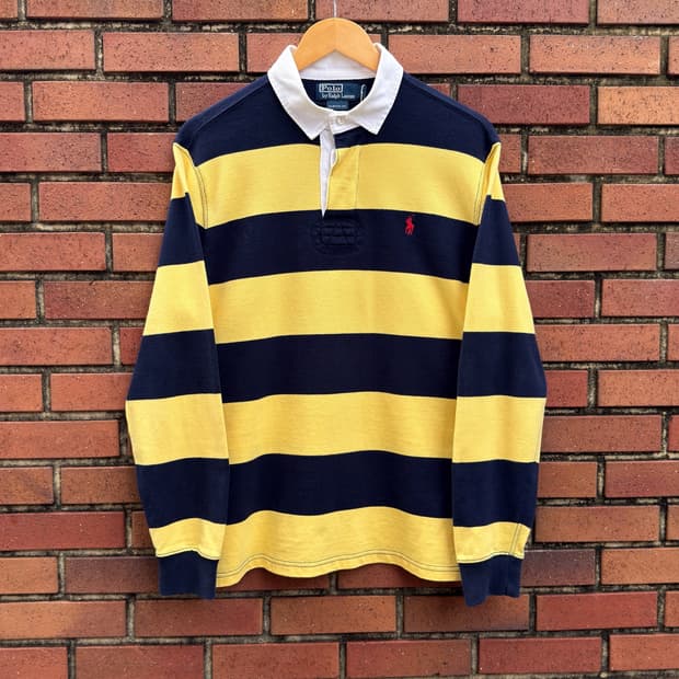 Polo Ralph Lauren 00's 폴로 랄프로렌 배색 럭비 셔츠