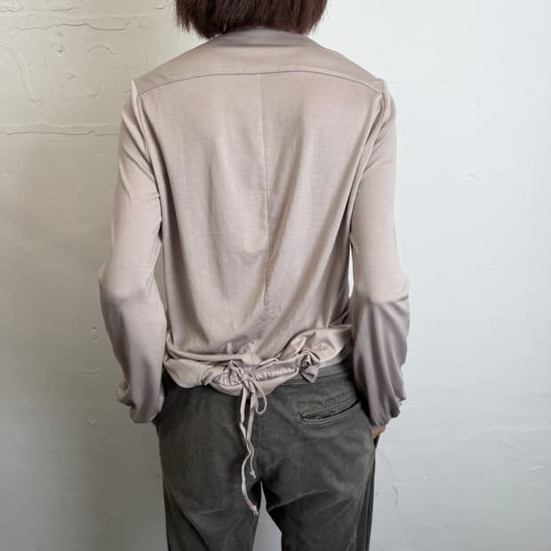 00's shirring cardigan
