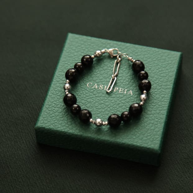 CASIOPEIA #38 Onyx Sonic bracelet 오닉스 팔찌