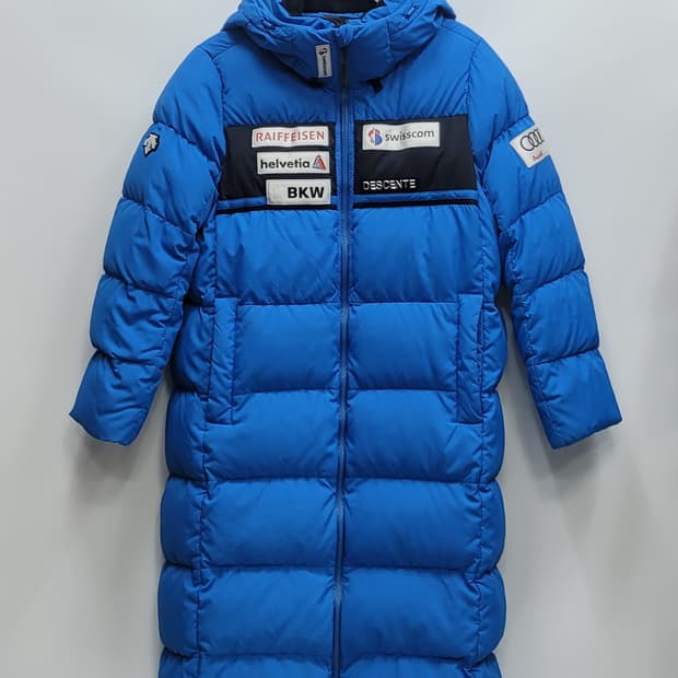 DESCENTE 데상트 스위스 레플리카 다운 롱패딩 / 남 90