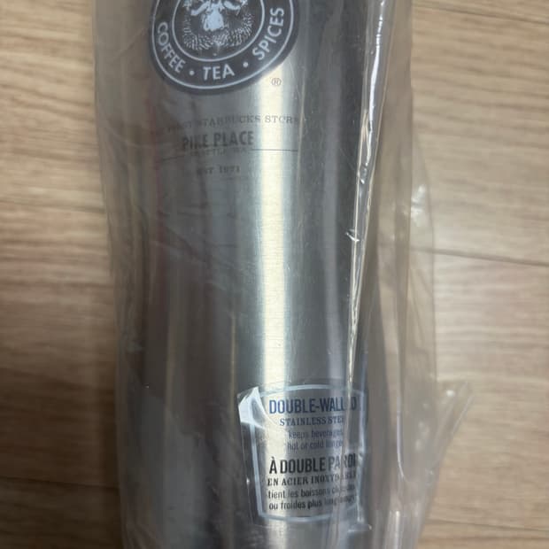 스타벅스 시애틀 1호점 스테인레스 텀블러