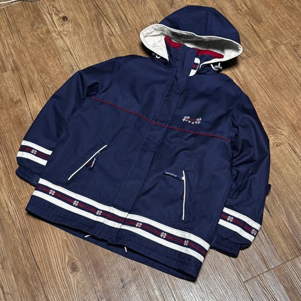 [M] 피닉스 네이비 후드 자켓