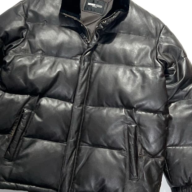 Michiko Koshino Leather Puffer