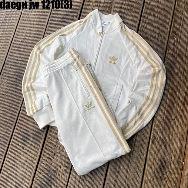 아디다스 파이어버드 져지집업 대장급 화이트골드