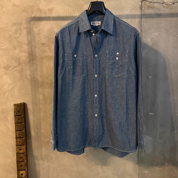 네이머 클로딩 샴브레이 워크셔츠 100~105